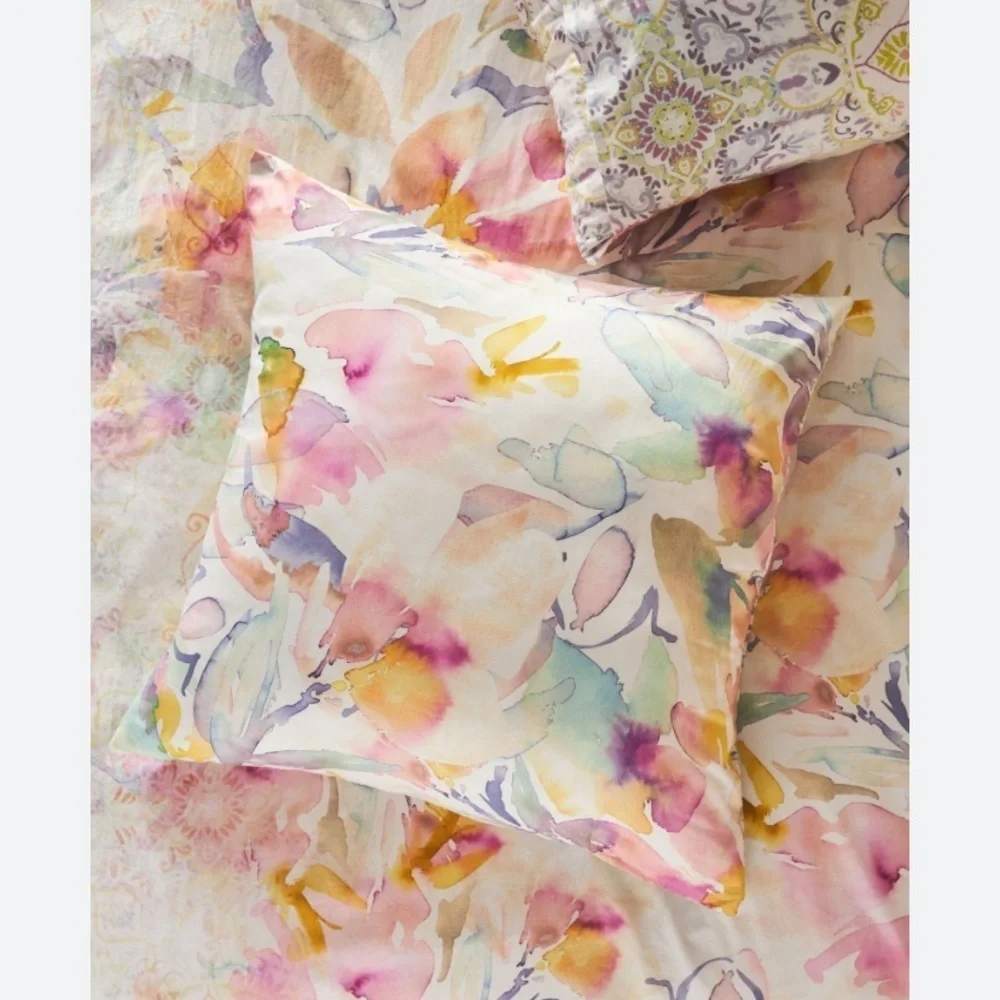Anthropologie Deanna euro sham pillow case new out of package 1 sham